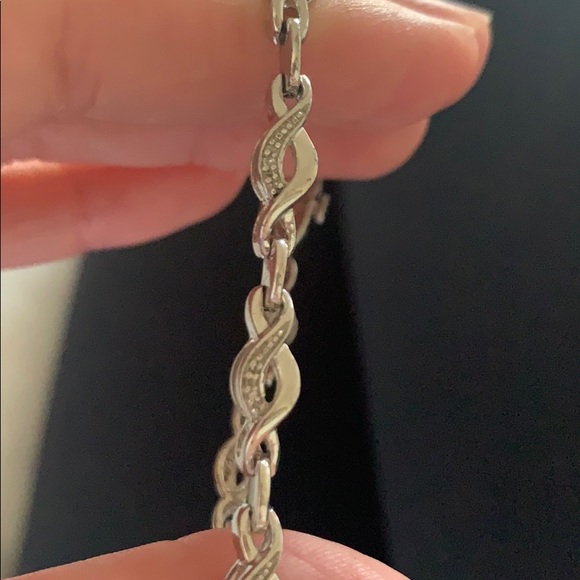 Kay Sterling Silver Diamond Infinity Brace… - Picture 3 of 6